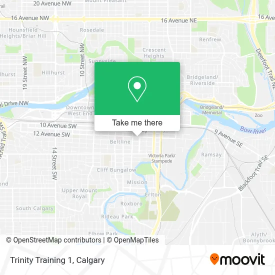 Trinity Training 1 map