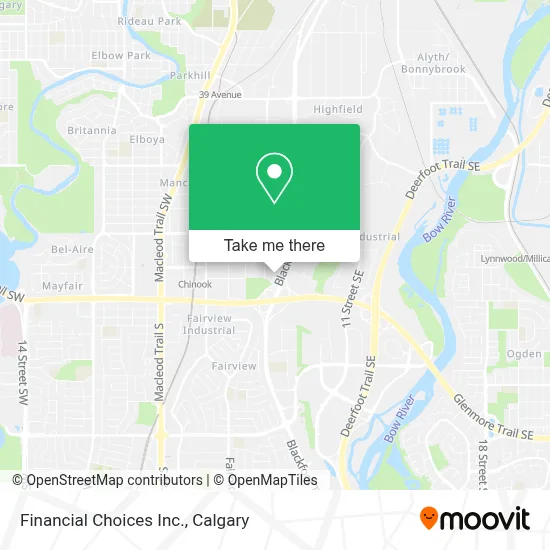 Financial Choices Inc. map