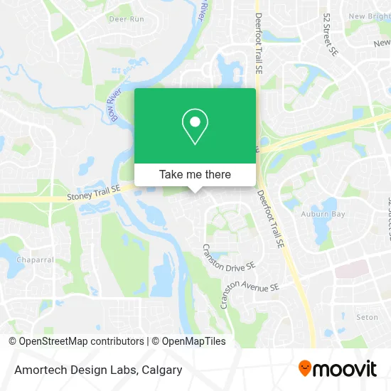 Amortech Design Labs map