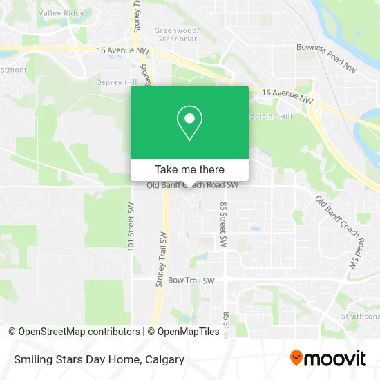 Smiling Stars Day Home map