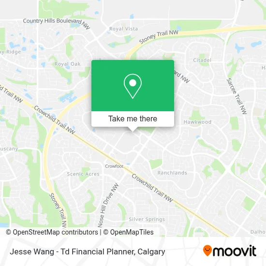 Jesse Wang - Td Financial Planner map