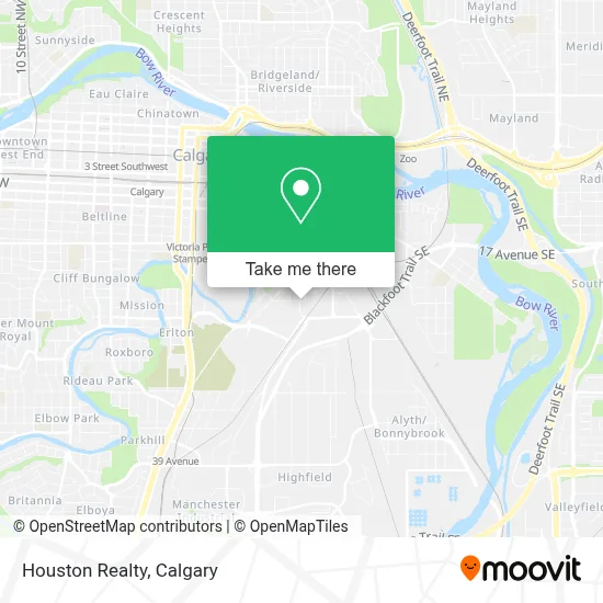 Houston Realty map