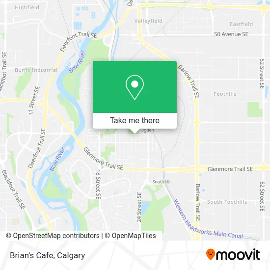 Brian's Cafe map