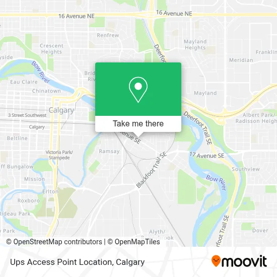 Ups Access Point Location plan