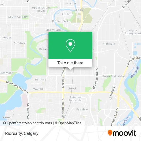 Riorealty map