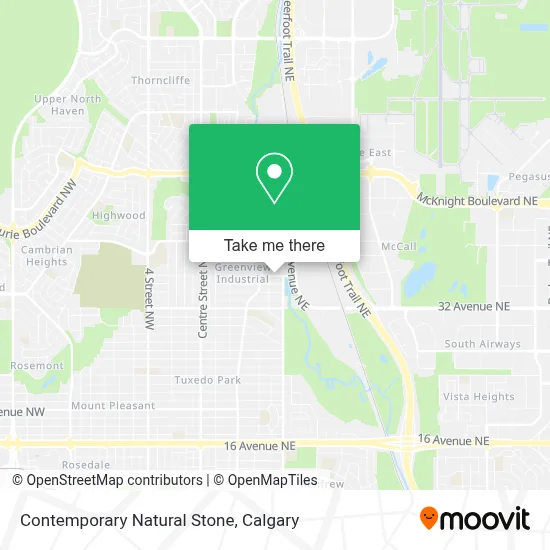 Contemporary Natural Stone map