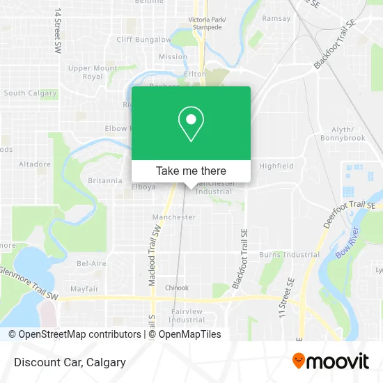 Discount Car map