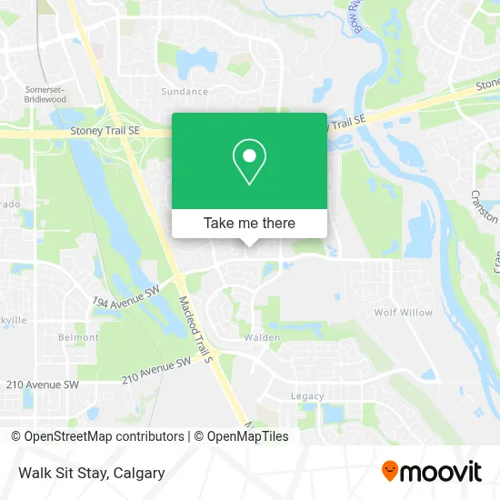 Walk Sit Stay map