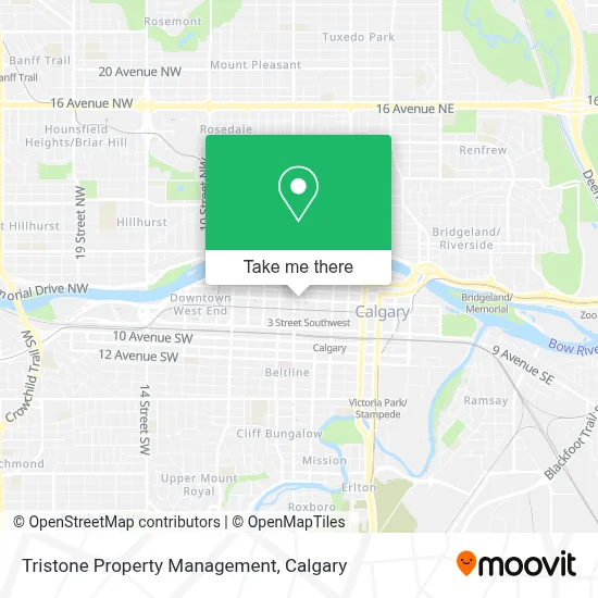 Tristone Property Management map