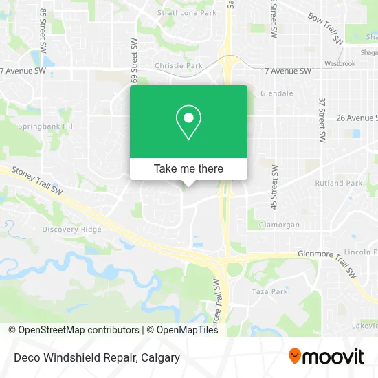 Deco Windshield Repair map