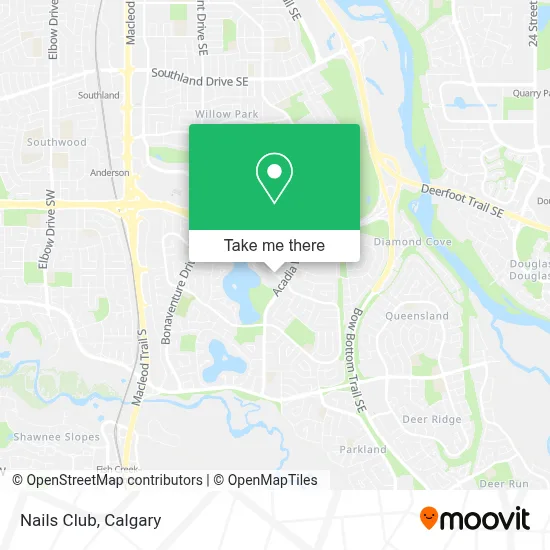 Nails Club map