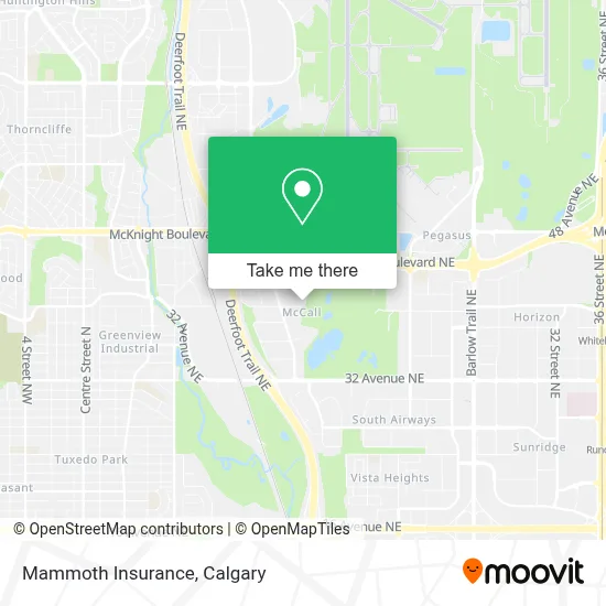 Mammoth Insurance map