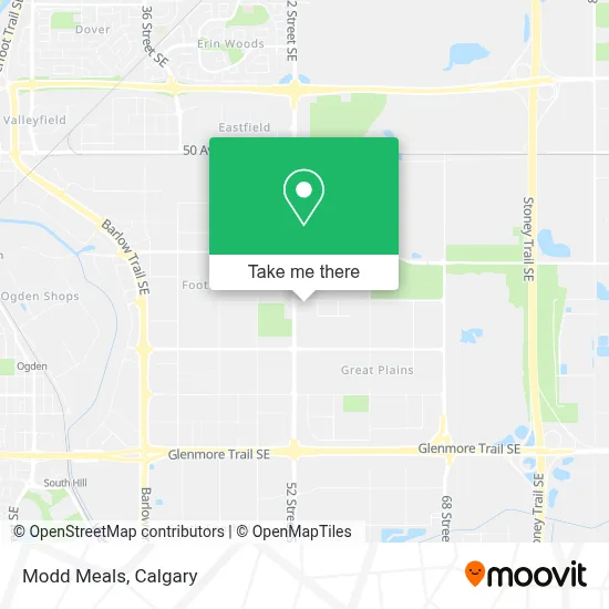 Modd Meals map