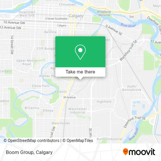Boom Group map