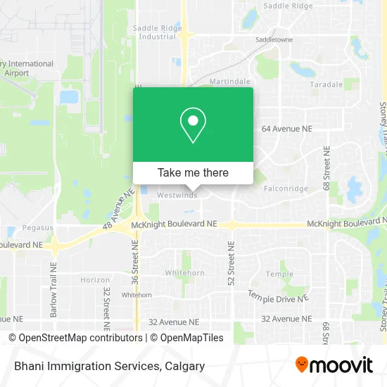 Bhani Immigration Services map