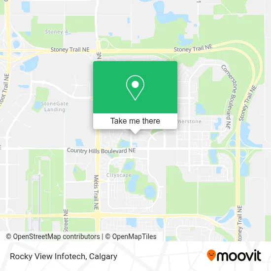 Rocky View Infotech map