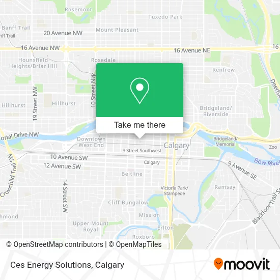 Ces Energy Solutions map