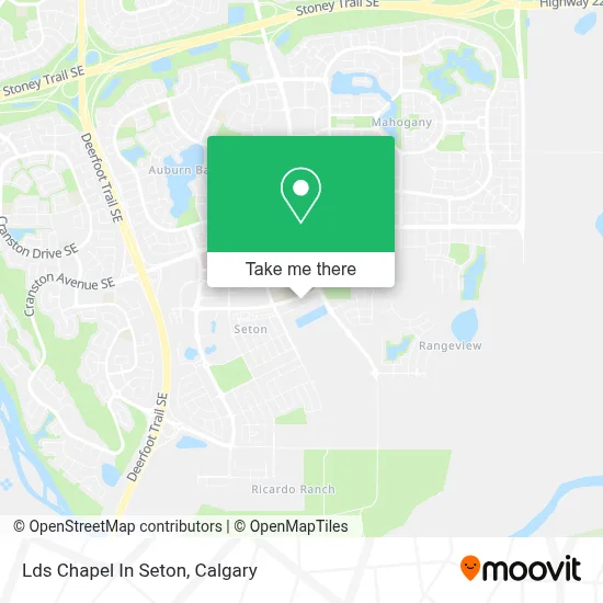 Lds Chapel In Seton map