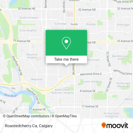 Roastedcherry.Ca map