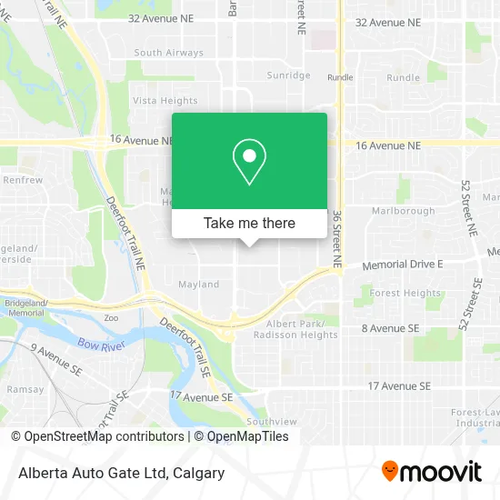 Alberta Auto Gate Ltd map