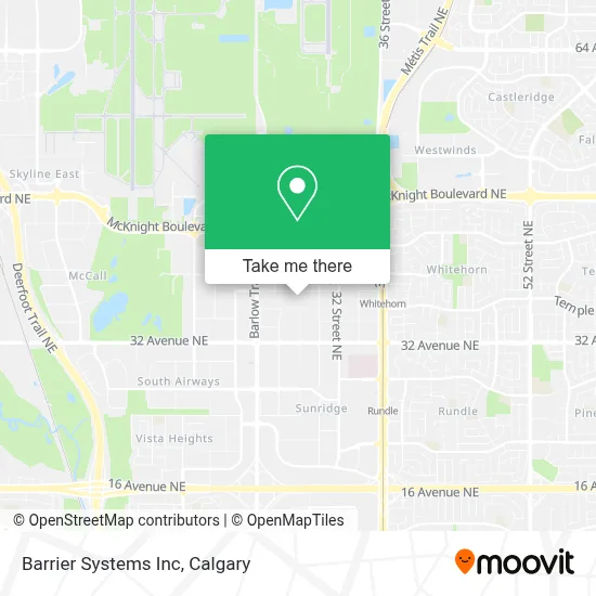 Barrier Systems Inc map