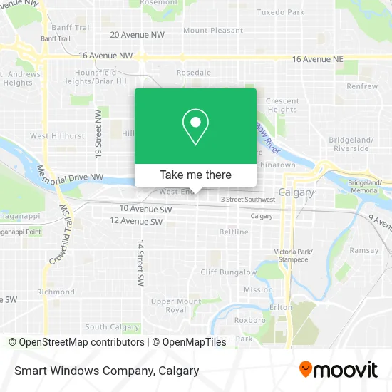 Smart Windows Company map