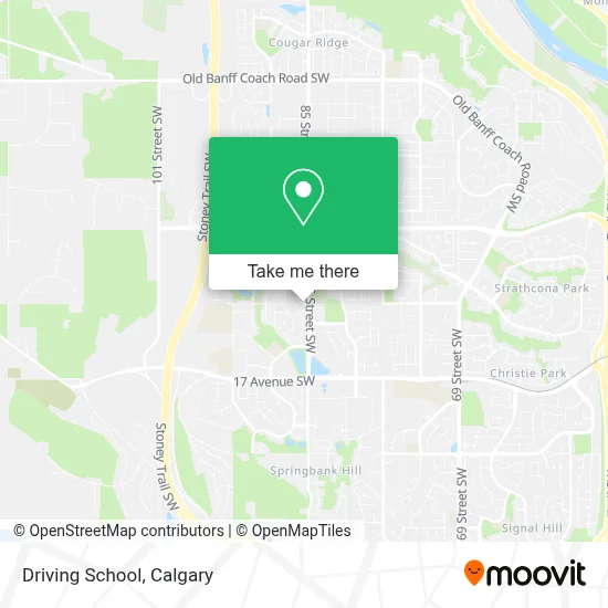 Driving School map