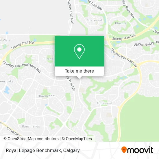 Royal Lepage Benchmark map