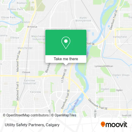Utility Safety Partners map