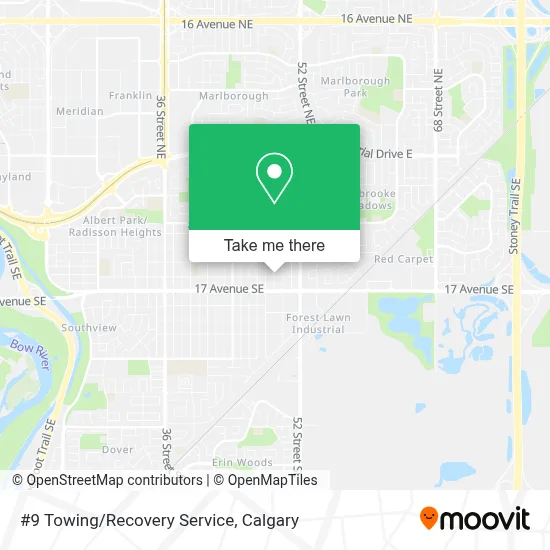 #9 Towing/Recovery Service map
