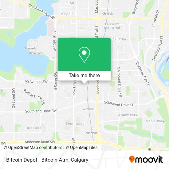 Bitcoin Depot - Bitcoin Atm map