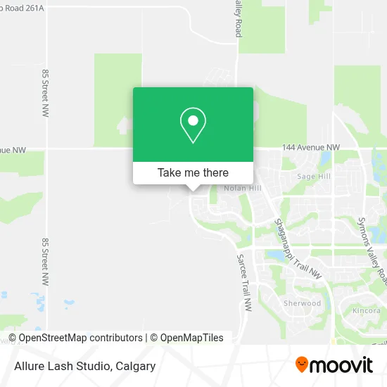 Allure Lash Studio map