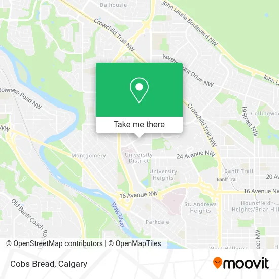 Cobs Bread map
