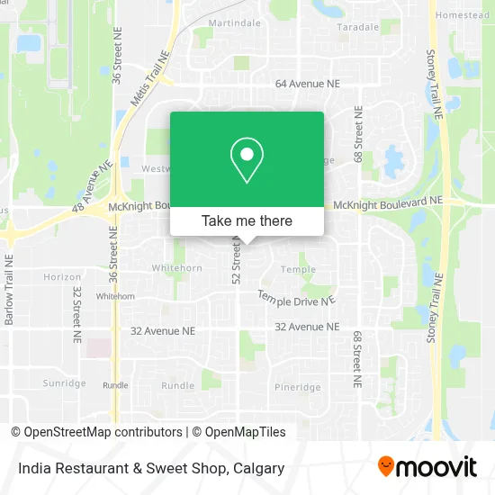 India Restaurant & Sweet Shop map