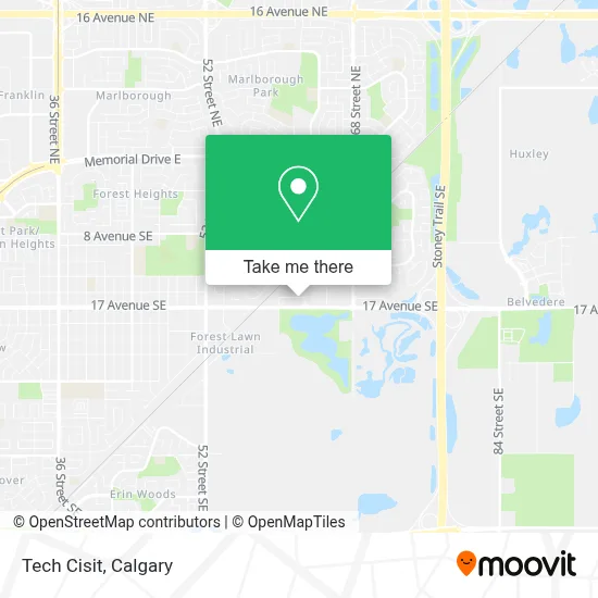 Tech Cisit map