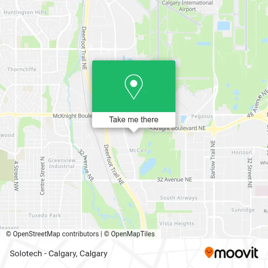 Solotech - Calgary map