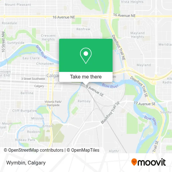 Wymbin map