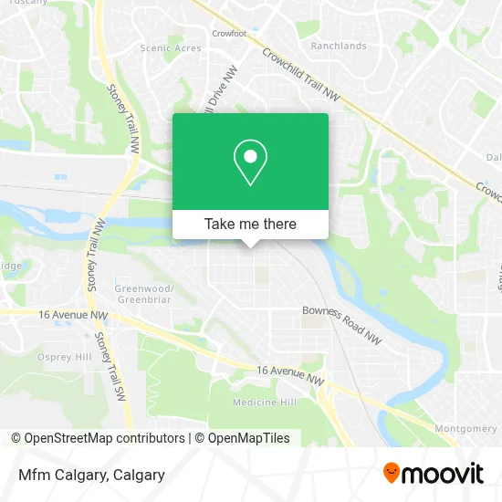 Mfm Calgary map