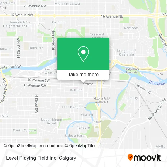 Level Playing Field Inc map