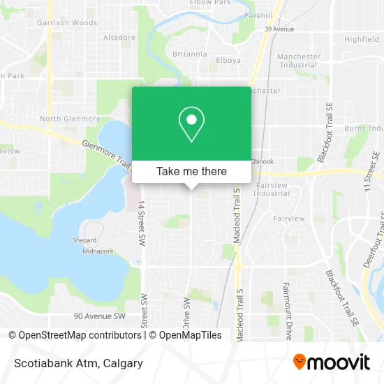 Scotiabank Atm map