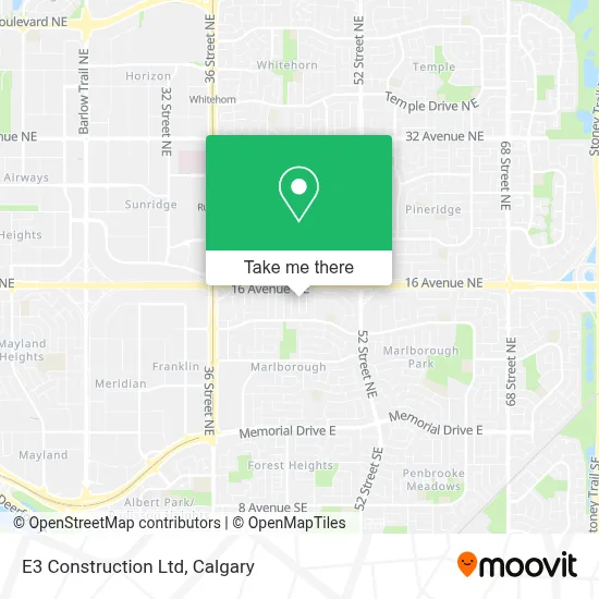 E3 Construction Ltd map