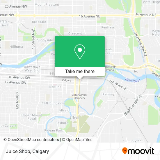 Juice Shop map