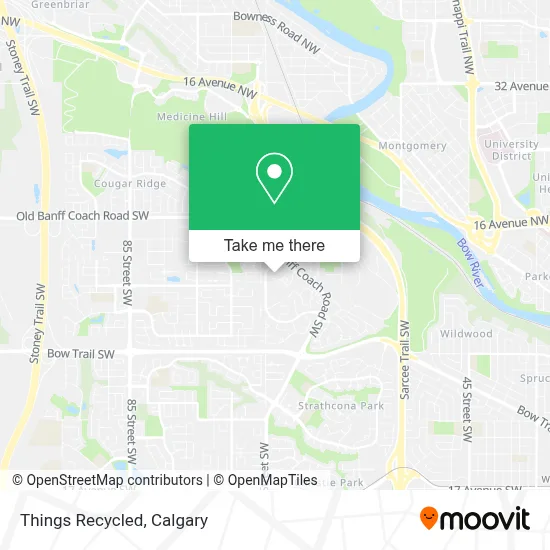 Things Recycled map