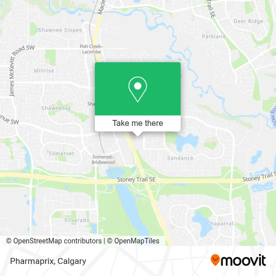 Pharmaprix map