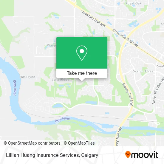 Lillian Huang Insurance Services map
