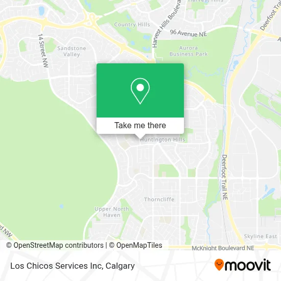 Los Chicos Services Inc map