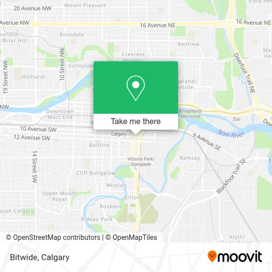 Bitwide map
