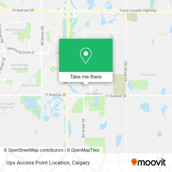 Ups Access Point Location plan
