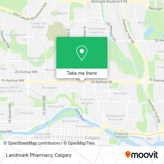 Landmark Pharmacy map