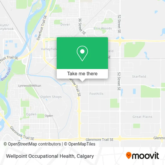 Wellpoint Occupational Health map